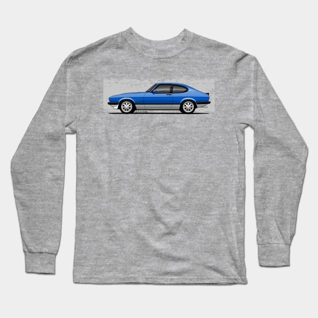 The classic sports car that was a dream for a generation Long Sleeve T-Shirt by jaagdesign